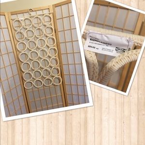 IKEA scarf organizer